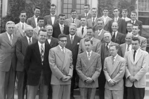 Group photograph of charter members