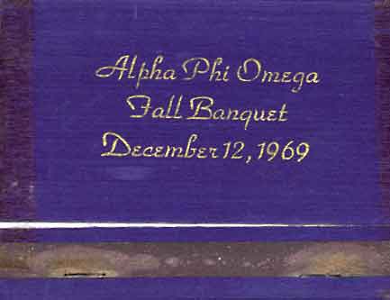 Banquet Match Box