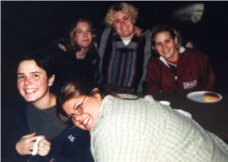 Tarah, Ally, Amanda, Emily and Mindy