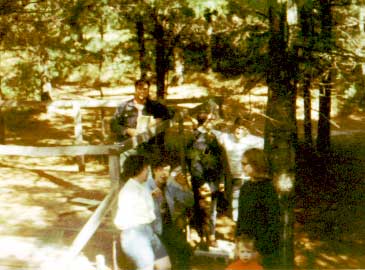 <p>Tim Cusick lead some other brothers in a girl break. </p>